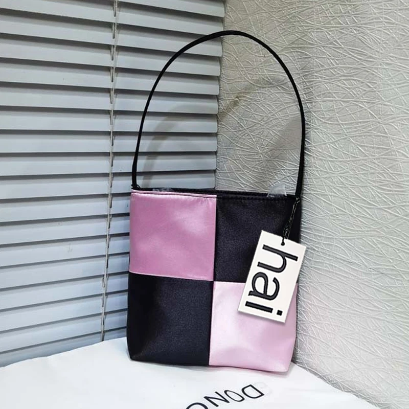 Silk Satin Square Clutch Bag Women's Fashion Handbag Small Batch Designer Phone Purse Elegant Party Evening Bag Gift for Her
