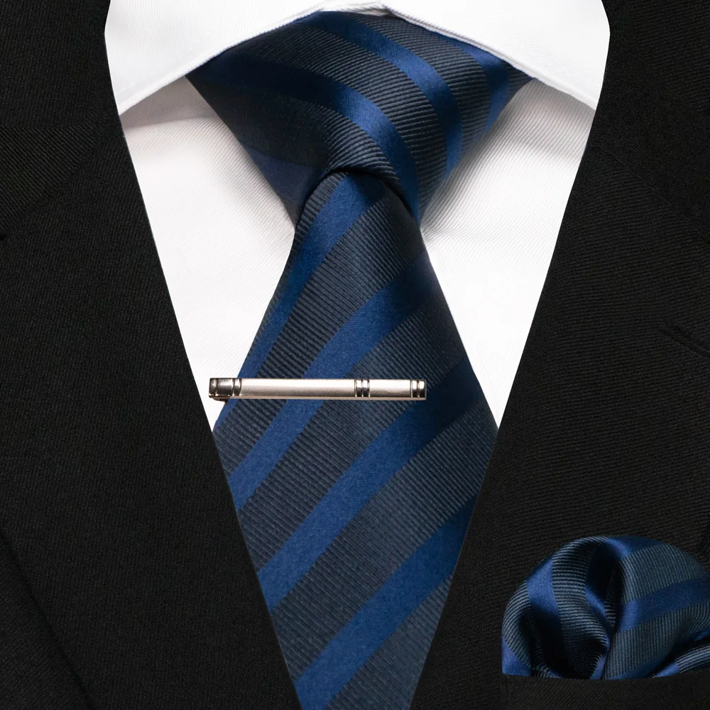 Grün Schwarz Plaid Streifen Krawatte für Männer Mode Seide Hochzeit Krawatte Einstecktuch Manschettenknopf Set Geschenk Herren Krawatte Business Party Zubehör – Detail 10