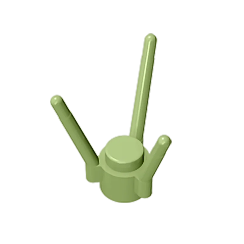 Small Particle Building Blocks Small Grass Flower Stem Plant DIY Assembled MOC Puzzle Parts 1323 Compatible with LEGO 3741