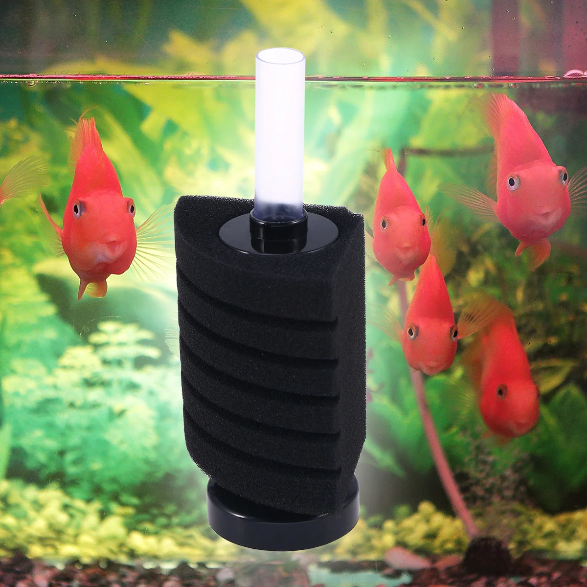 Strainer Fish Tank Filtration Biochemical Cotton Aquarium Filters Oxygen Pump Power