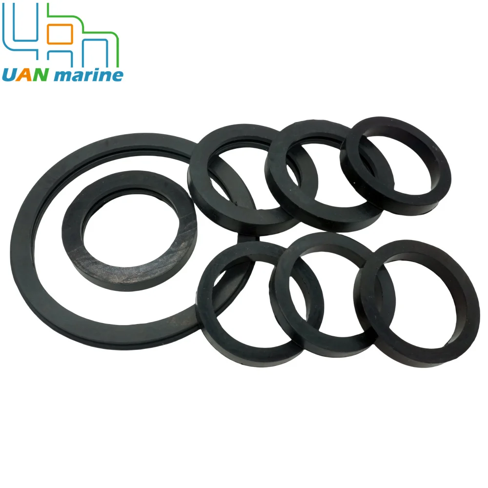 Cooling Pipe Gaskets Seal Set For Volvo Penta 416033 831622 418412 AQ151C AQ171A AQ171C