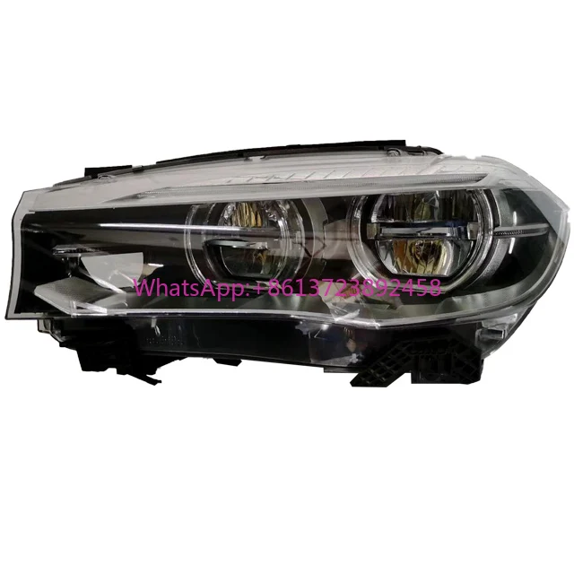 

For BMW X5 F15 LED Headlights 2014-2018 X6 F16 Head Lamp Car Styling DRL Signal Projector Lens Auto Accessories Lights Upgrade