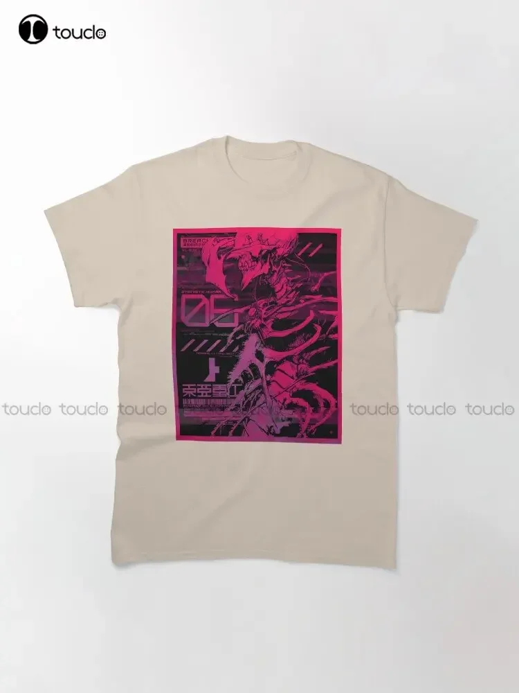 Synthetic Human (Neon) - Biomega Inspired Tsutomu Nihei Classic T-Shirt School Shirts Creative Funny Tee Custom Gift Xs-5Xl