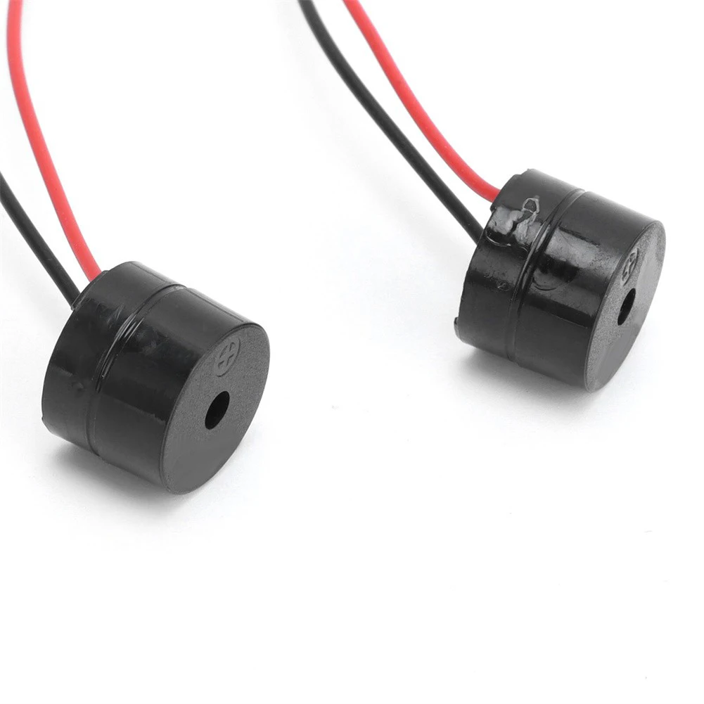 High Quality New Practical Buzzer Tool Signal YMD-12095 10Pcs/Set 12V Active Active Piezo Beeper Electronic Wired