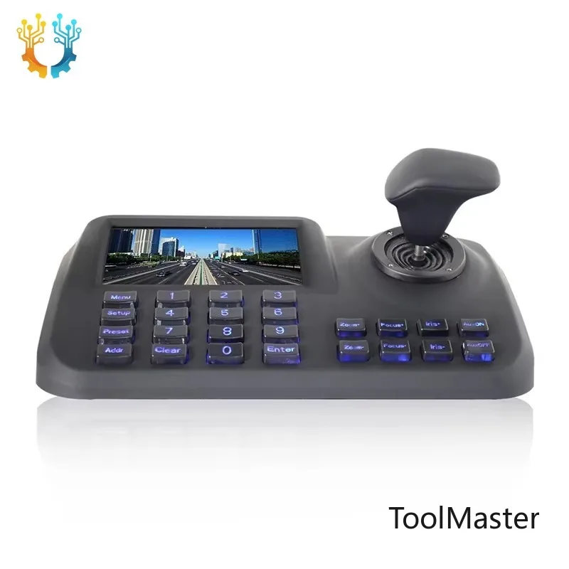 【2026】IP Camera Network PTZ Control Keyboard PAN TILT Rotate Zoom Joystick RJ45 Lan Port
