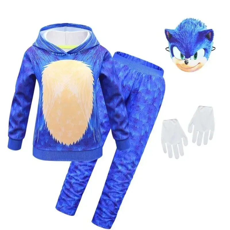 A Litter Of Bears Kids Movie Anime Flash Hero Cosplay Costumes Hoodies Mask for Children's Birthday Suits Halloween Ca 2025 New