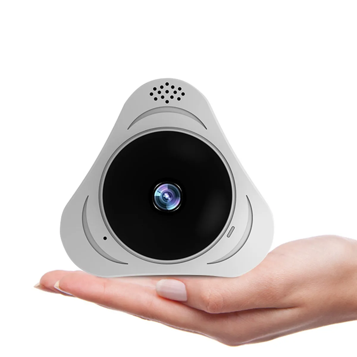 

3MP 1296P 360 Degree Panoramic View VR Camera IR Night Vision Home Security IP Camera Intercom CCTV Baby Monitor