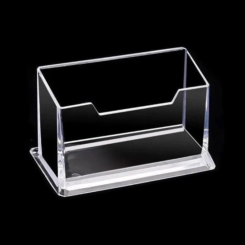 Y5LB Multi-purpose Desk Business Card Name Holder Clear Name Card Organizers Holder