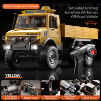 JJRC C8823 RC Off-Road Remote Control Car 1:18 Unimog Six Wheel Drive Full Proportion Climbing Car for Ages 14+