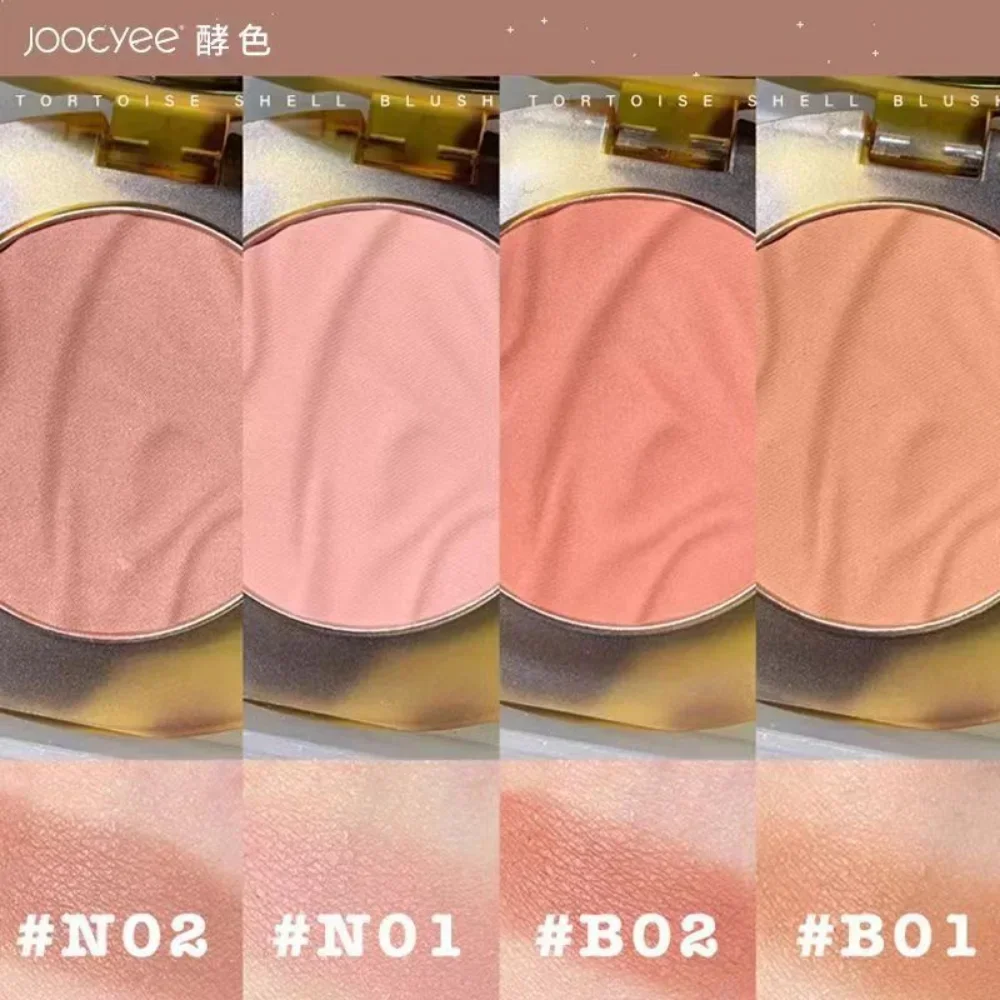 Palette professionnelle de fard à joues monochrome, série A Peach Spiral Shell, contour naturel nu, cosmétiques de maquillage coréens