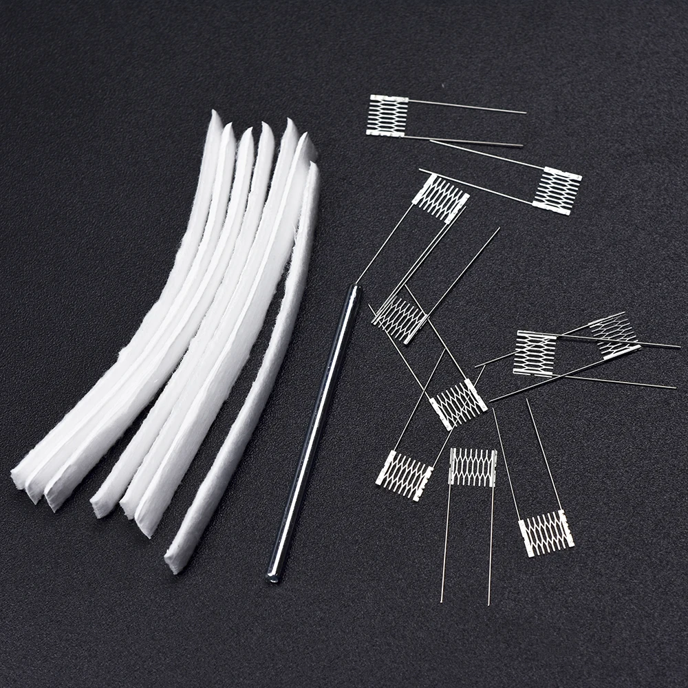 1Set Rebuild Kit Xlim URSA 0.4 -1.2ohm Meshed Wire 7x6 5.5x6 5.5x5.5 5x6 6x6 6.2x6mm Size Resistance DIY Repair Accessary Tool