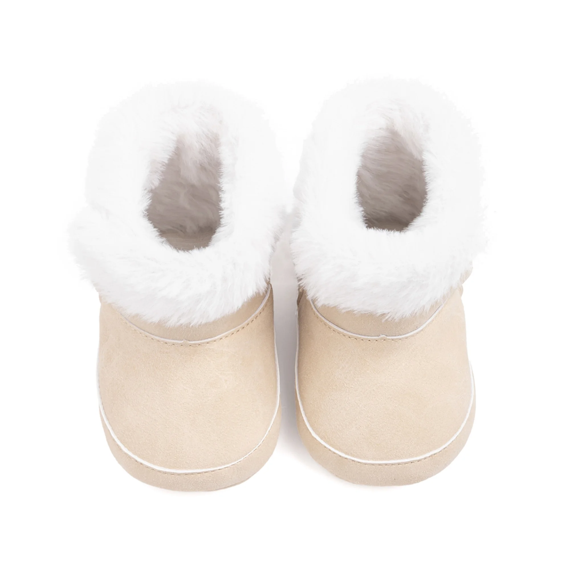 

Infant Snow Boots Cozy Soft Sole Anti-Slip Winter Shoes for Baby Boys and Girls First Walker Toddler Shoes