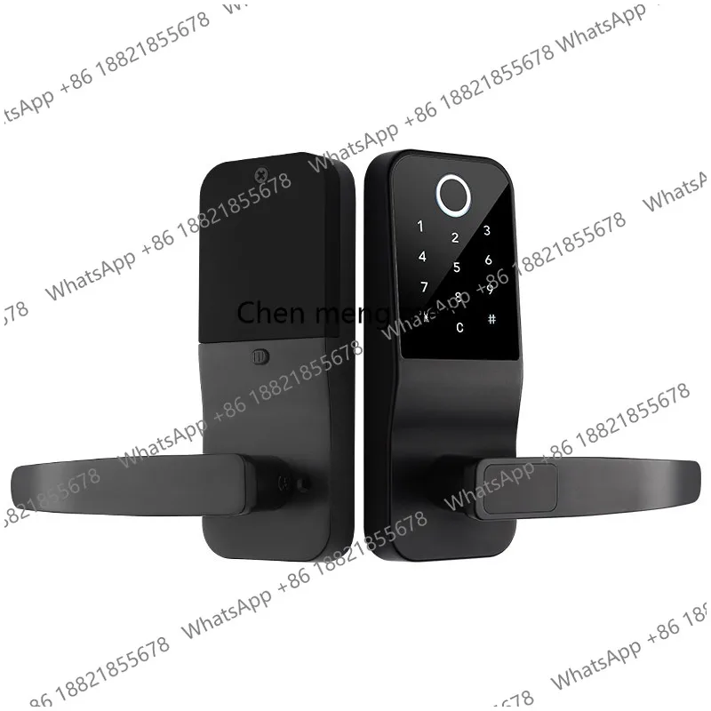 

Умный дверной замок для квартиры/офиса: деревянная дверь, отпечаток пальца, пароль, сферический замок для дома