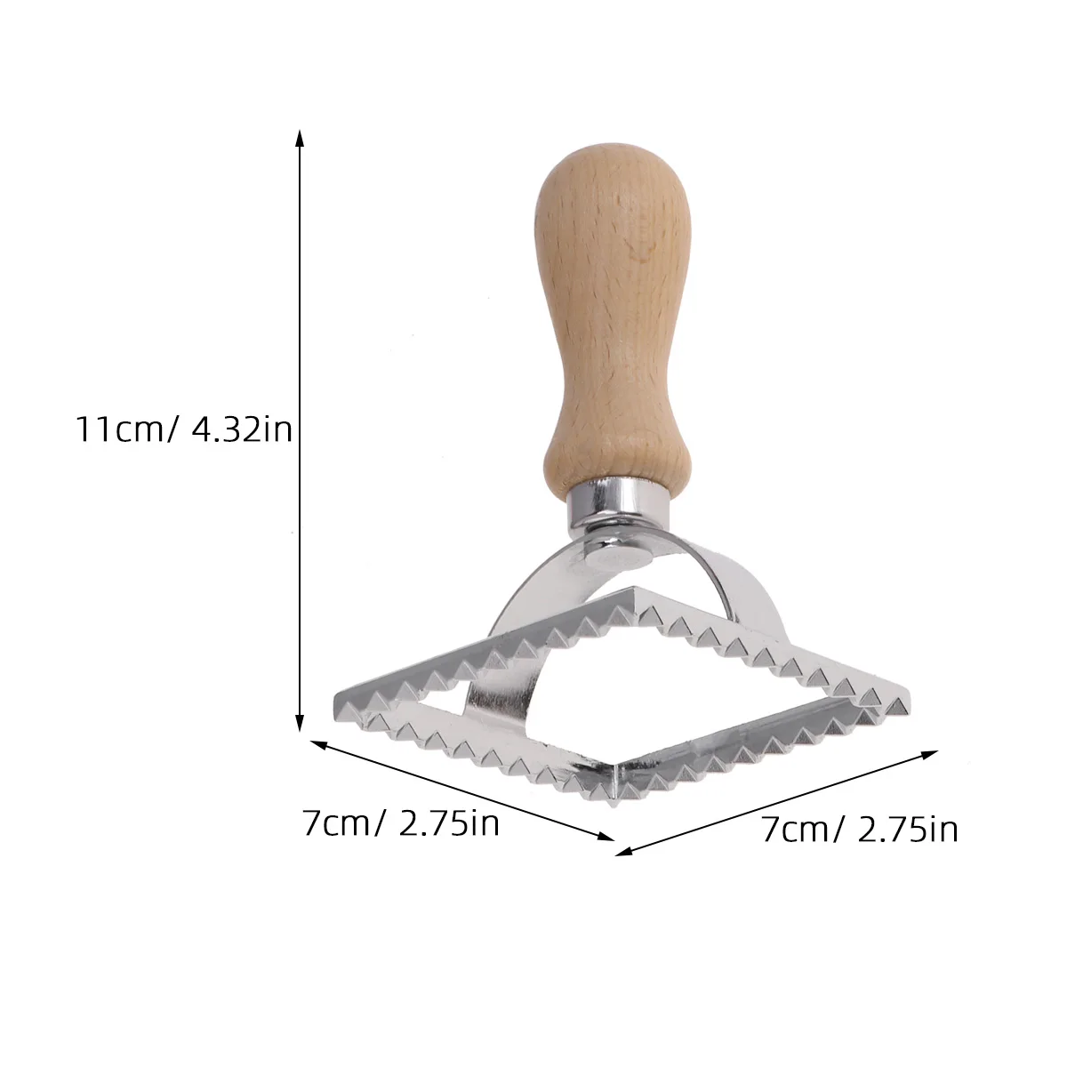 

Square Biscuit Mold Stainless Steel Embossed Cookie Mould Pastry Tool Fruit Vegetable Kitchen Utensil Gift Idea