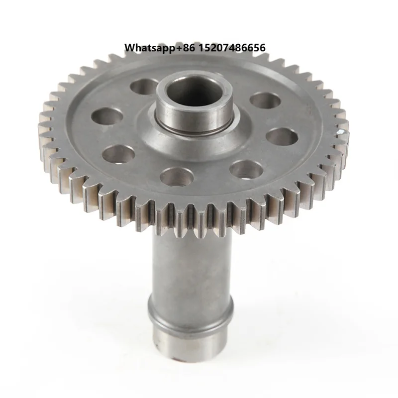 High Strength 20CrMnTi Forged Transmission Gear Shaft for Heavy Duty Truck Rear Axle Drivetrain Replacement