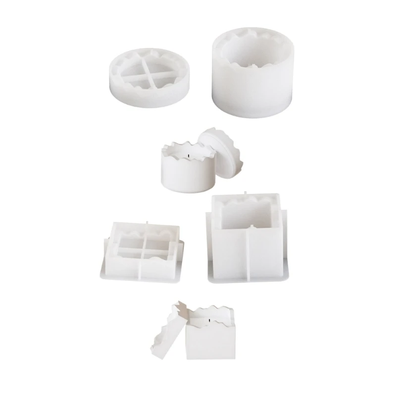 Versatile Silicone Molding Set for Homemade Resin Ornament and Holders