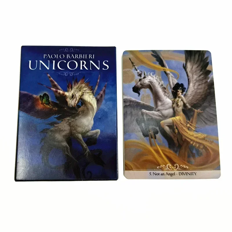 

Unicorns Oracle Cards A 34 Tarot English Divination Edition Deck Borad Games