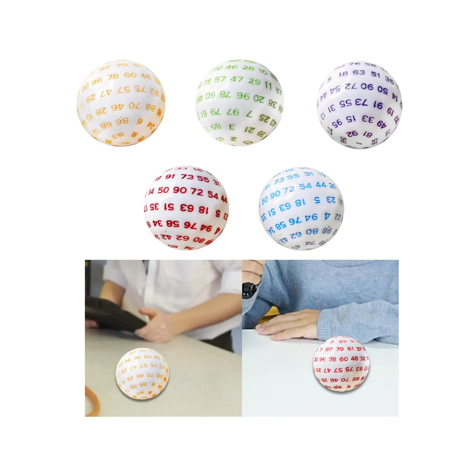

100 Sided Dice, Role Playing Dice, Large Party Supplies D100 Game Dice, Polyhedral Dice for Tabletop Game Accs Supply