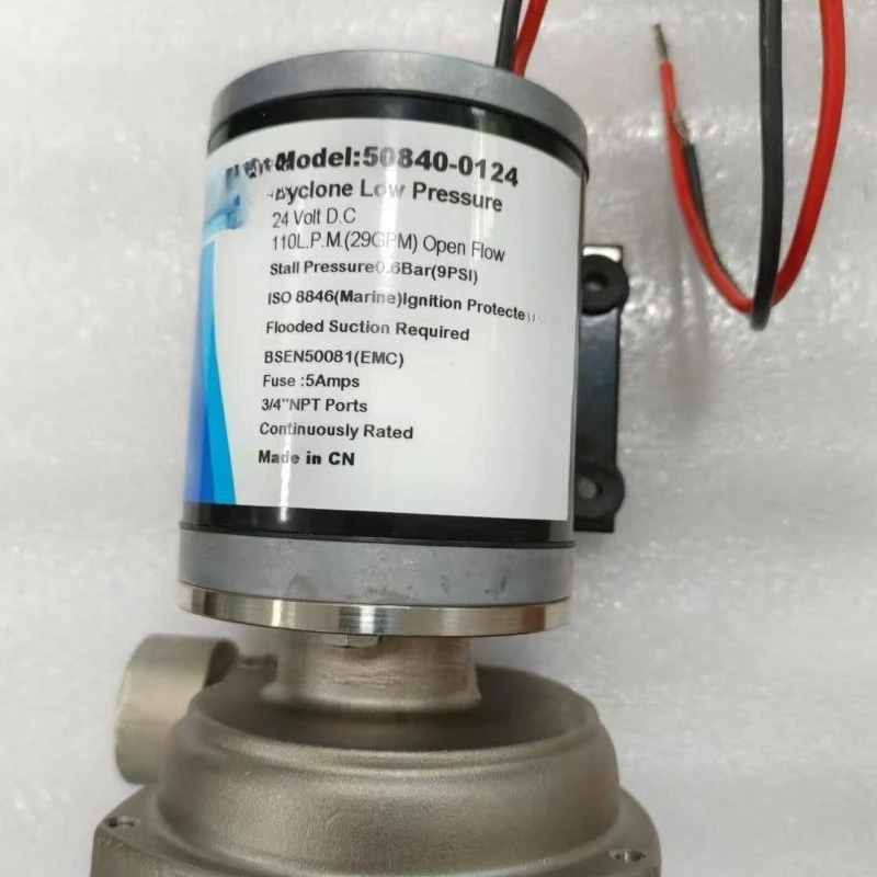 

50840-0124 24V Diaphragm Pump Electric Water Pump Household Boost Water Treatment Chemical Universal Corrosion-Resistant