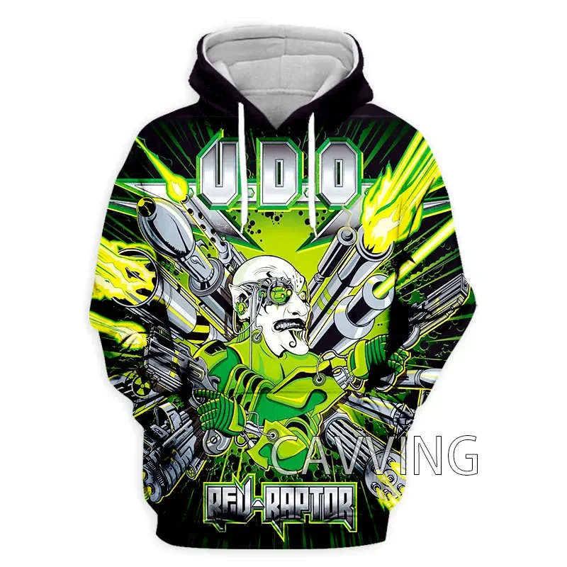 U.D.O Band 3D Printed Fashion Hoodies Hooded Sweatshirts Harajuku Hoodie Sweatshirts Tops Clothing for Women/men  E02