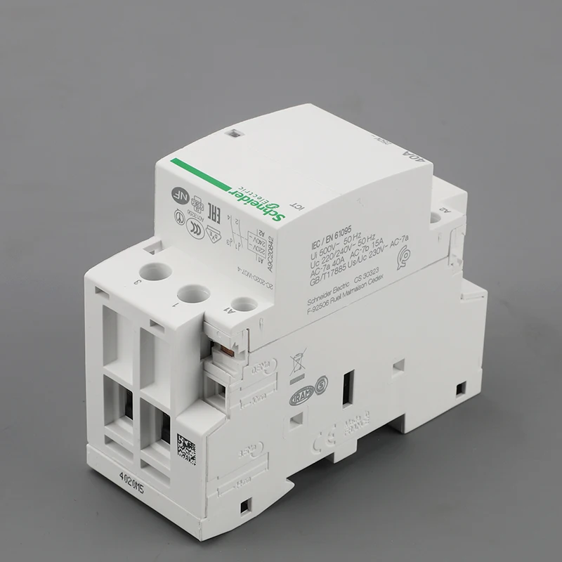 Electrical ICT 1P/2P/3P/4P NO 16A/25A/40A/63A standard contactor