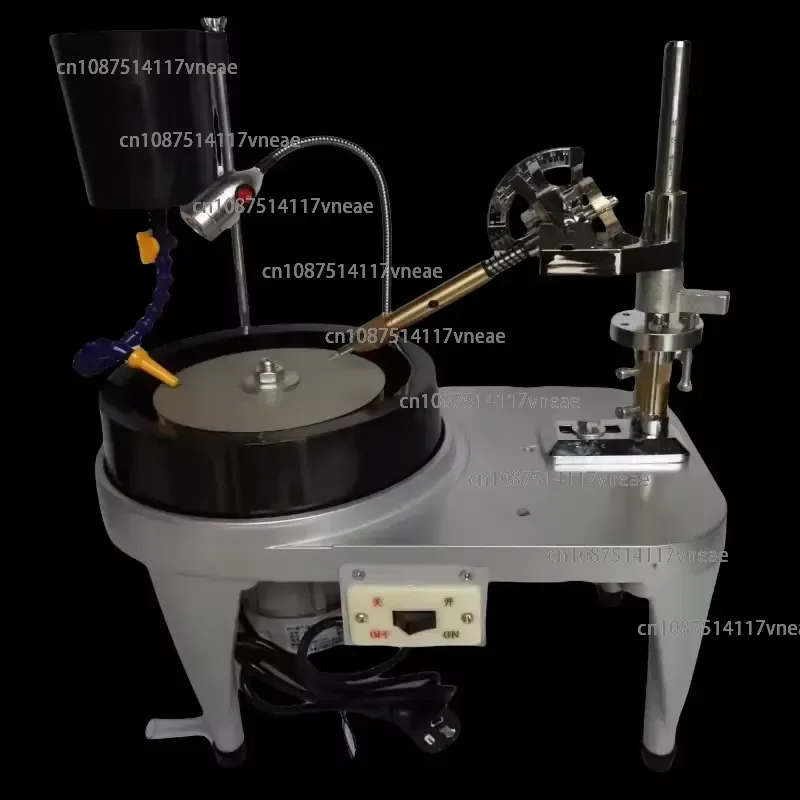Lapidary Diamond Faceting Machine Rock Polisher Jewel Angle Polisher Core Motor Component Metal Construction Easy