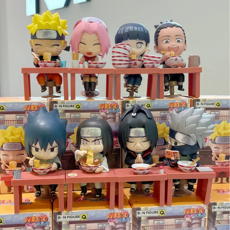 ناروتو شيبودن رامين سلسلة صندوق أعمى ساسوكي لطيف أنيمي نموذج لجسم اللعب سطح المكتب الديكور مفاجأة صندوق غامض هدية عيد #1