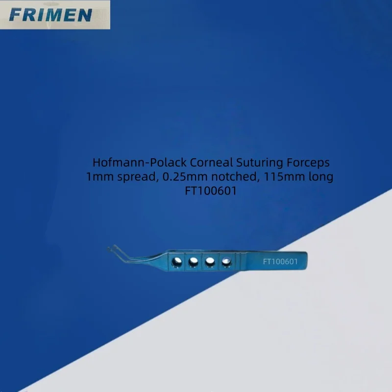 คีมเย็บกระจกตาโฮฟมันน์ แบล็ค คอร์เนียล อุปกรณ์ผ่าตัดจักษุ