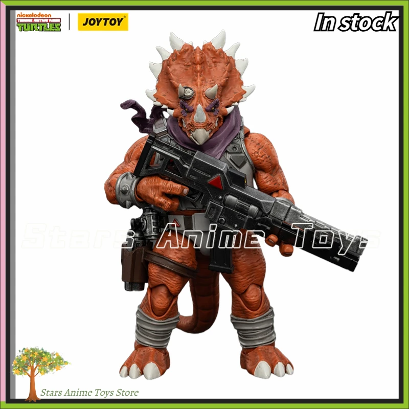 

Оригинальная фигурка JOYTOY 1/18 TMNT-Triceraton Infantryman, коллекция моделей игрушек