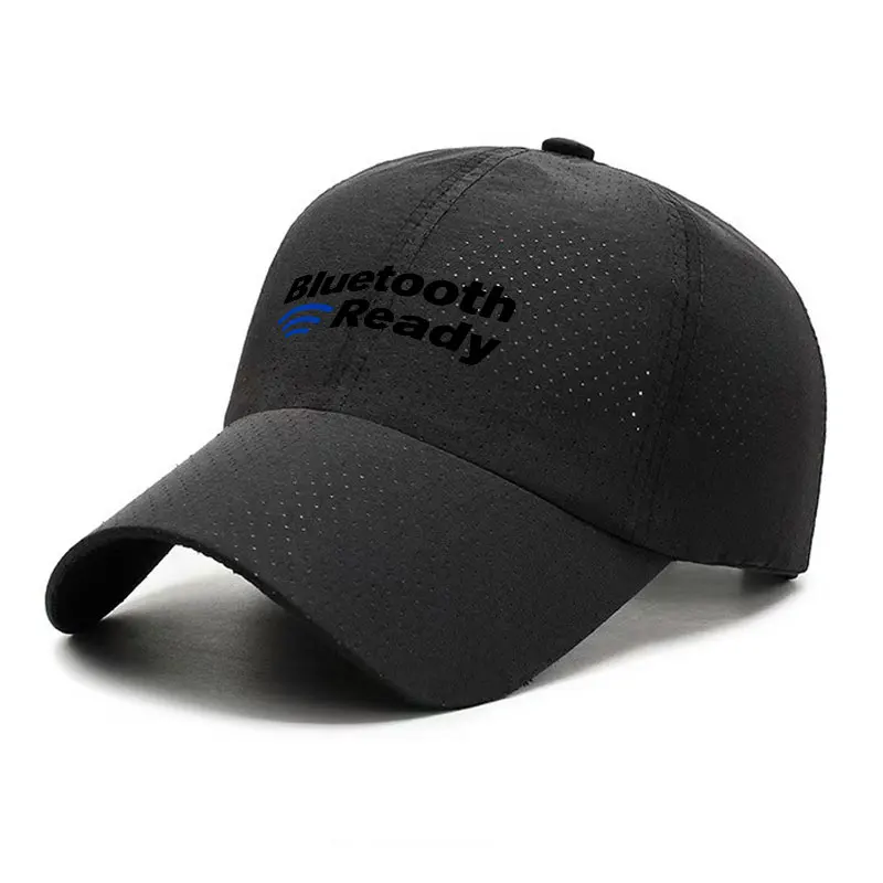 Bluetooth Ready Quick Dry Baseball Cap Adjustable Unisex Sports Hat for Outdoor Activities
