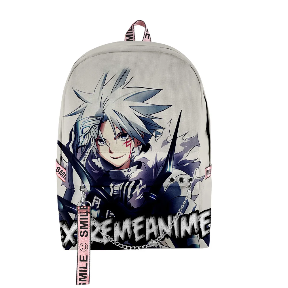 Harajuku Novelty Cool D.Gray-man Student School Bags Unisex 3D Print Oxford Waterproof Notebook multifunction Travel Backpacks