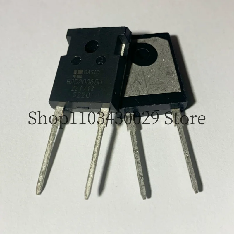 10Pcs New Original B2D20065H TO-247-2 20A 650V Silicon Carbide Schottky Diode