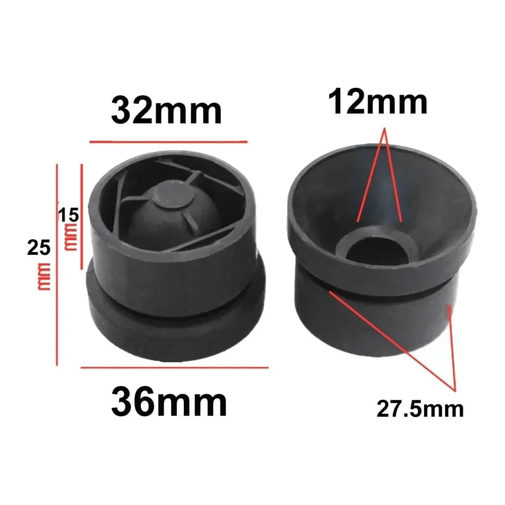 4PCS Engine Cover Rubber Mount Dust Gasket for Nissan Qashqai 2014-2017 J11 Car Engine Trim Rubber Bush Buffer Stopper