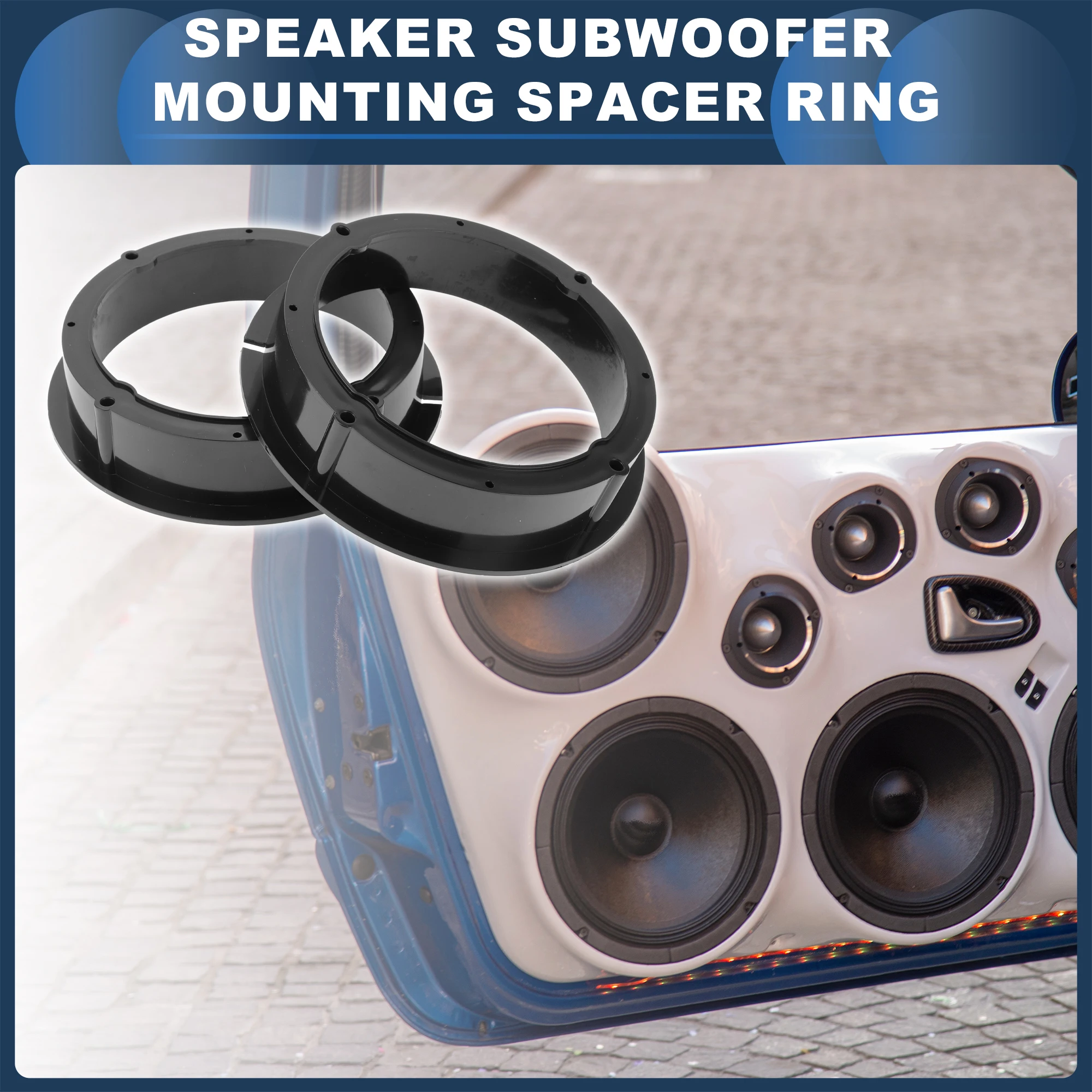 X Autohaux Speaker Spacer Ring Tweeter Speaker Spacer Adaptor for Volkswagen Golf 1999-2014 for Volkswagen Beetle 1998-2011