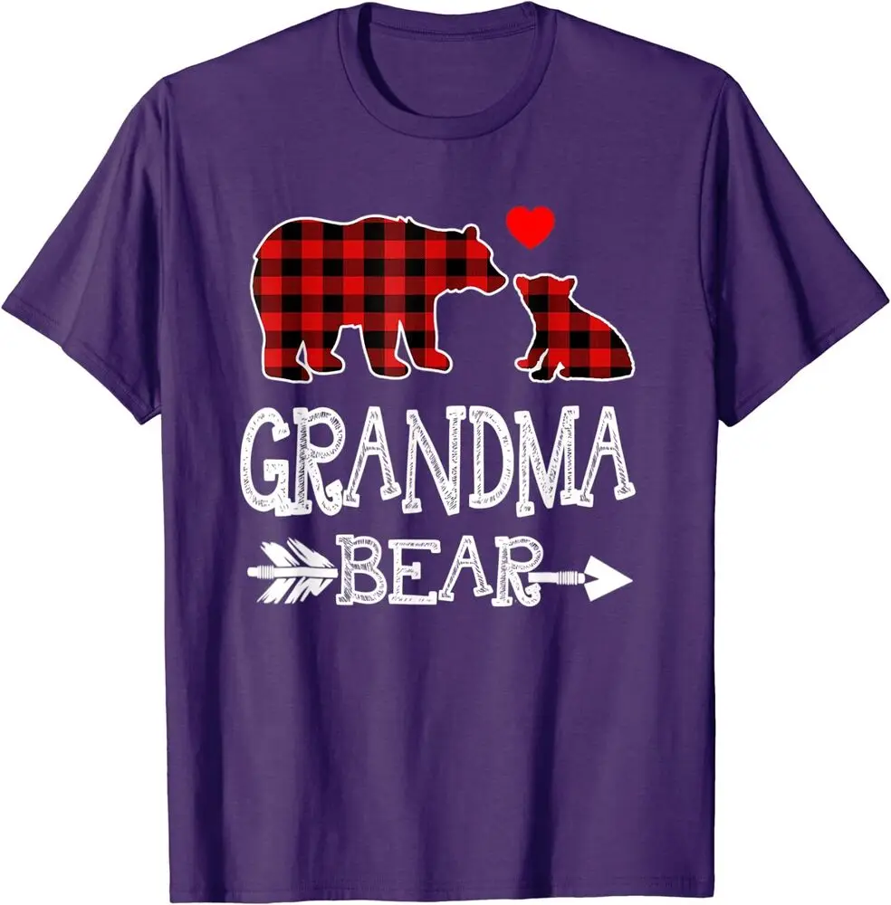 Grandma Bear Christmas Pajama Matching Family Gift Unisex T-Shirt