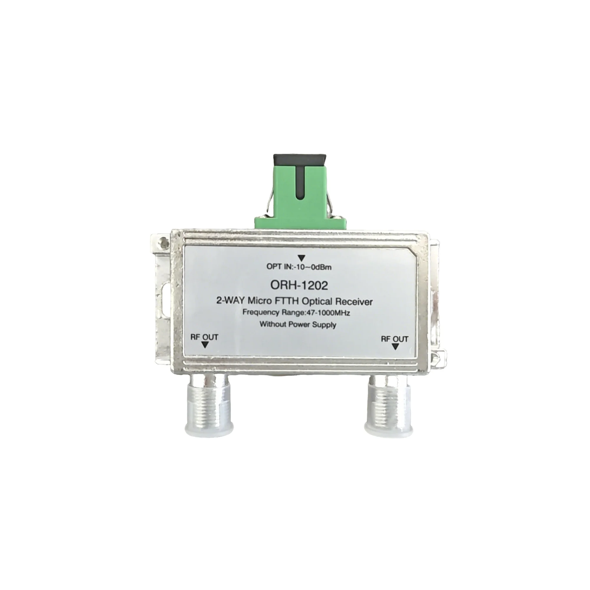 FTTH Optical Receiver Cable TV User Optical-to-Electrical Converter Home Network Mini Optical Connector Dual-Fiber CATV Dedicate