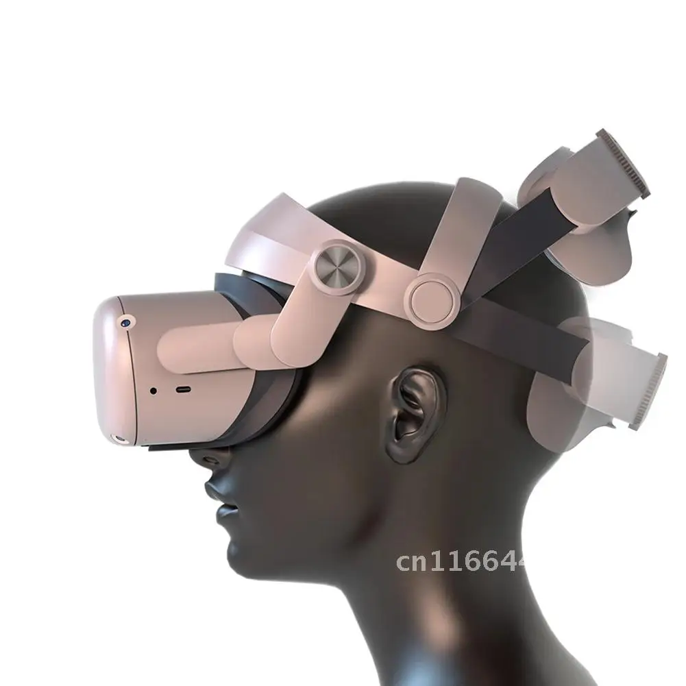 For Oculus Quest 2 Halo Strap Virtual Reality Supporting forcesupport Headband Upgrades Head Strap For Oculus Quest 2 Accessory