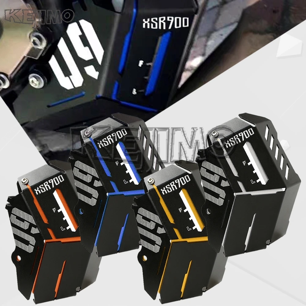 

Radiator Tank Reservoir Bezel Side Protection Cover Grills Guard For Yamaha XSR900 2016-2018-2019-2020-2021-2022-2023-2024-2025
