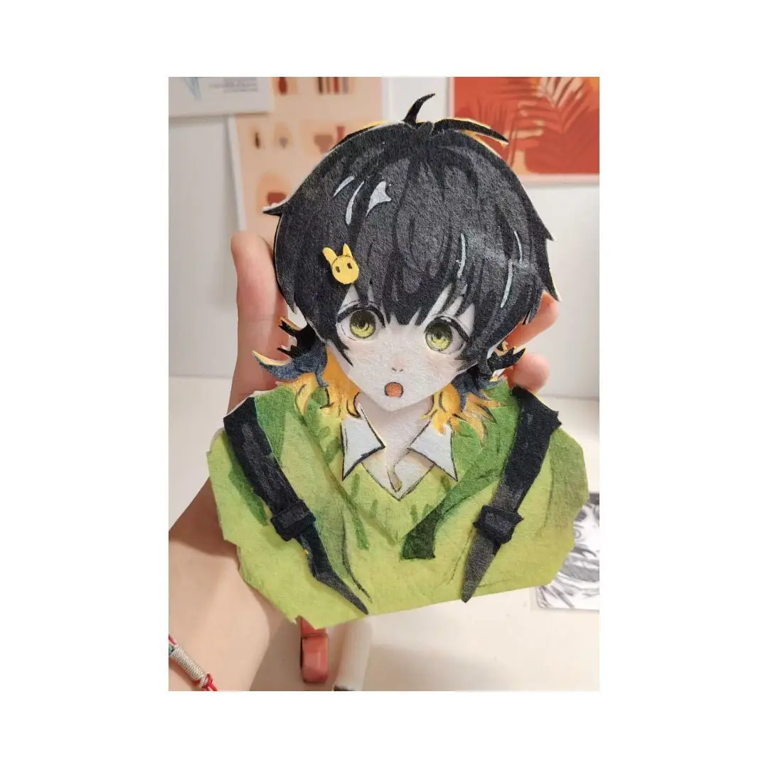 

Anime BLUE LOCK Bachira Meguru Cosplay Cute Non woven Fabric Keychain Pendant Backpack Pendant Bag Ornaments Gift