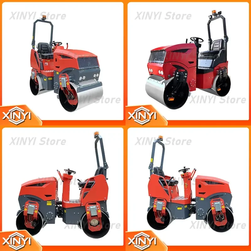 1 ton 3 tons 8 tons Modern construction equipment and tools Machinery Compaction rollers for construction rollers