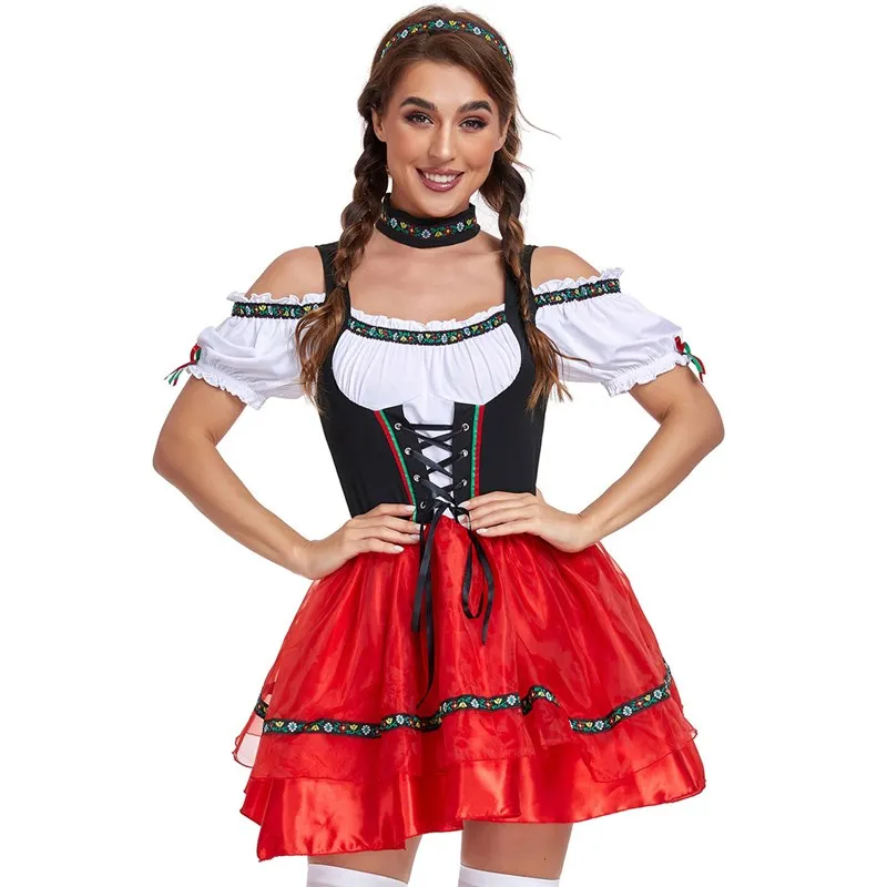 

Сексуальный немецкий костюм пчелы Октоберфеста на Хэллоуин Dr, женский привлекательный наряд, праздничная сезонная одежда, традиционная национальная сцена...