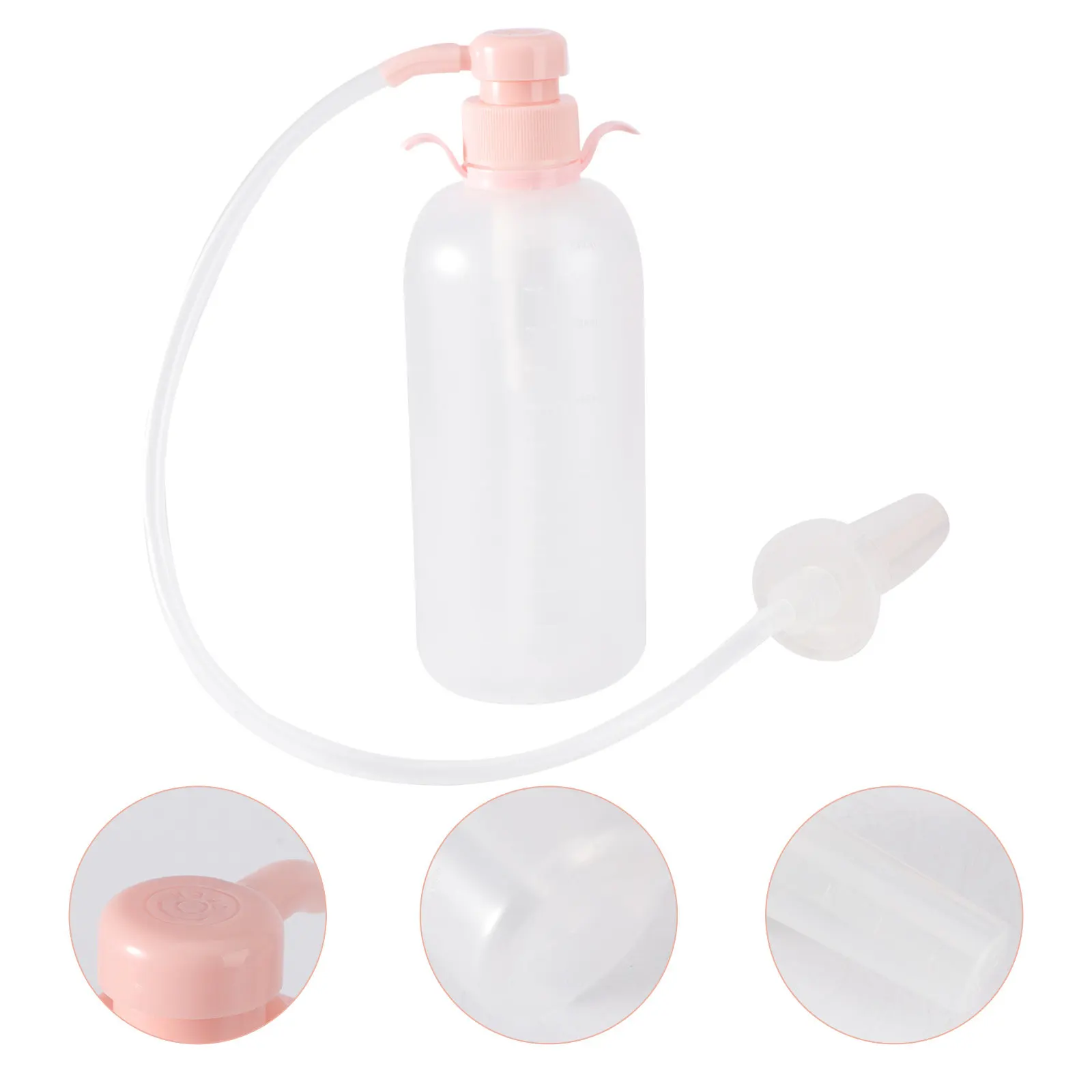 

600Ml Women's Bidet Nozzle Portable Butt Washing Sprayer for Toilet and Balcony Fresh Irrigator Cleaning Tool Safe and Easy to