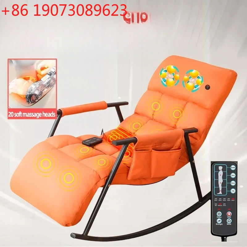 

DAMEIDA Upholstered Recliner Shoulder Neck Kneading