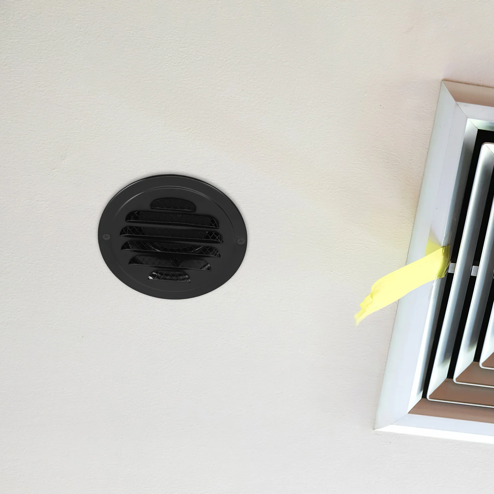 

Stainless Steel Round Vent Cover Abs Long-Lasting Diffuser For Air Conditioner Ceiling Soffit Vents Exhaust Fan Vent Cover
