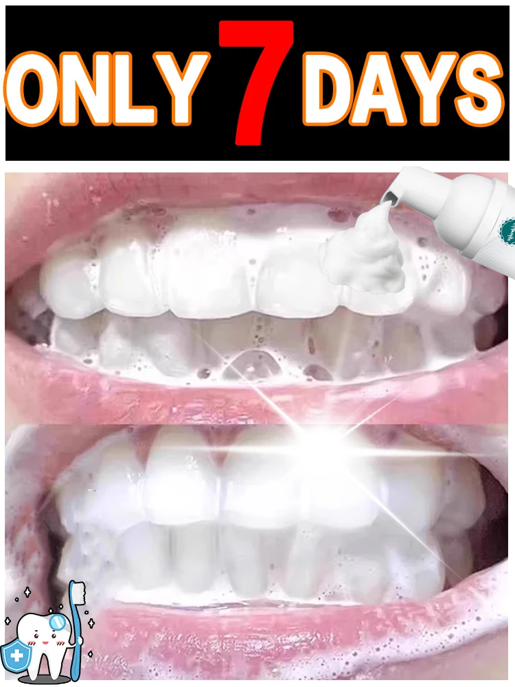 

The first generation upgraded teeth cleaning care tool, oral foam