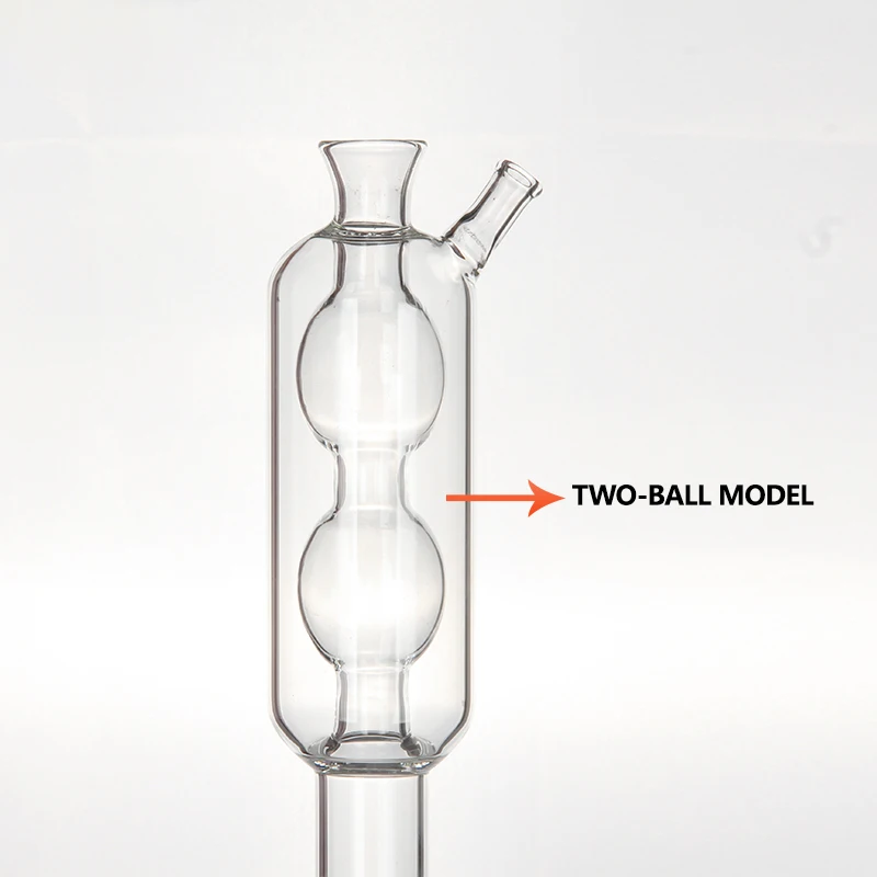 COD reflux digester, two-ball model, air-cooled burr thorn condensation tube device, heating tube glass instrument