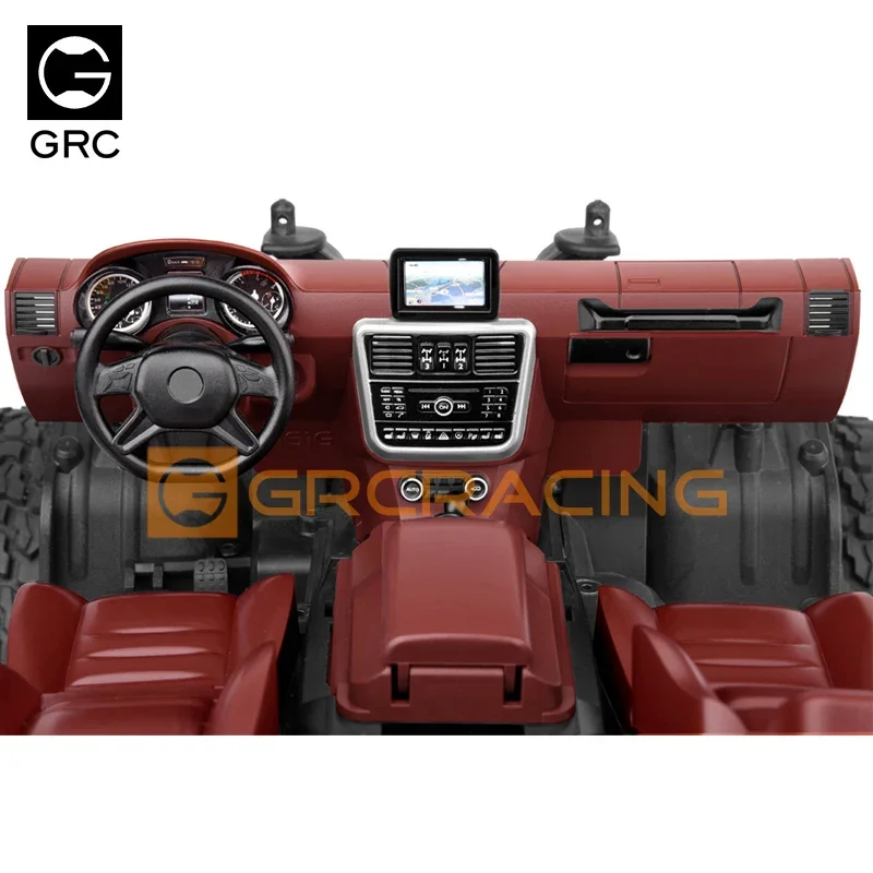 GRC 1/10 بنز الداخلية مجموعة كاملة ل Traxxas TRX4 G500 TRX6 G63 محاكاة الجسم ترقية أجزاء الملحقات # G161GR G161GY