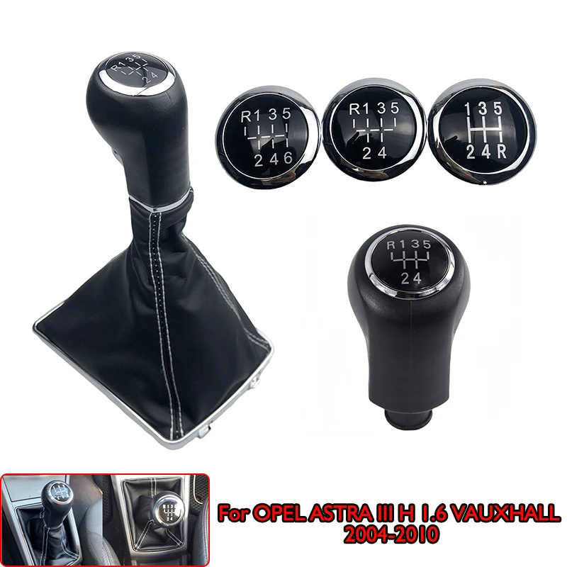 

Для OPEL ASTRA III H 1.6 VAUXHALL 2004 2005 2006 2007 2008 2009 2010 5/6 скоростная автомобильная ручка переключения передач, колпачок с эмблемой, значок