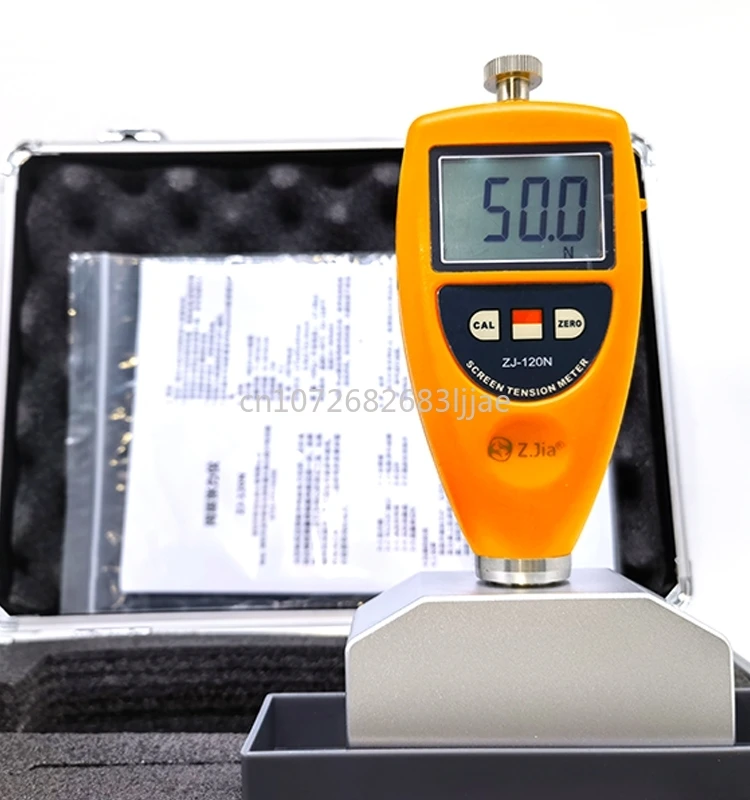 Z. Jia Digital Display Tensiometer Wire Mesh Tensiometer Steel Mesh Tensiometer Digital Display Tension Tester 7-50n/cm