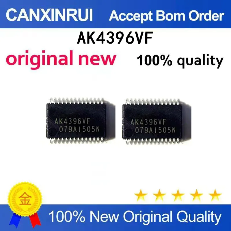 (5pcs-100pcs）Brand new original AK4396VF AK4396 digital to analog converter chip IC TSSOP-28